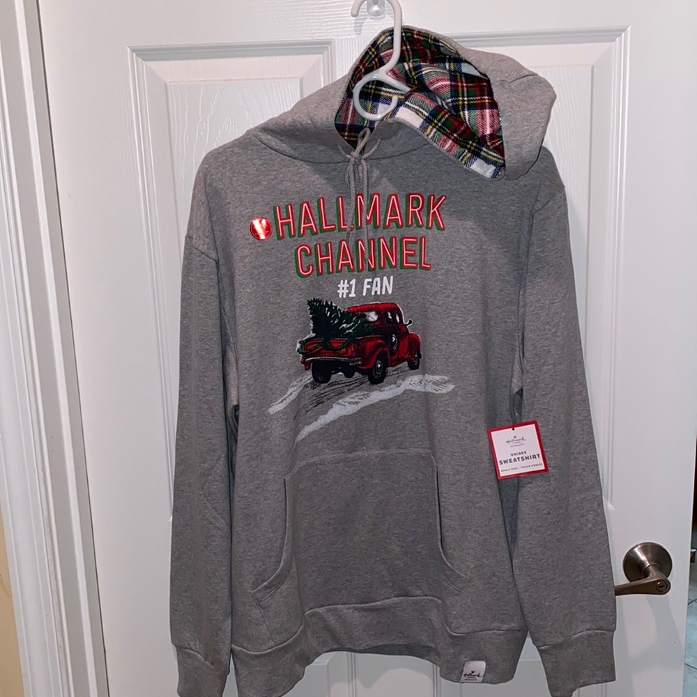NWT Hallmark Channel #1 Fan Sweatshirt SZ MED